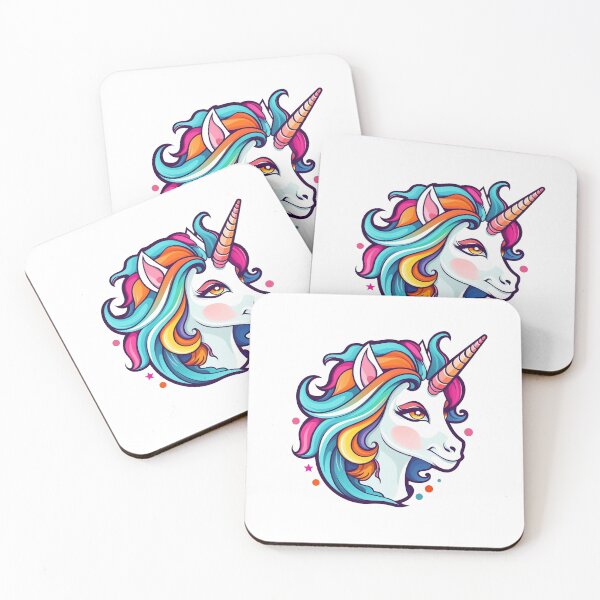 Item preview, Cute Kawaii Unicorn Sticker  designed and sold by SuccessSK.