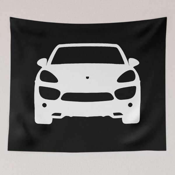 Item preview, Porsche Cayenne white silhouette designed and sold by EdimDesign.