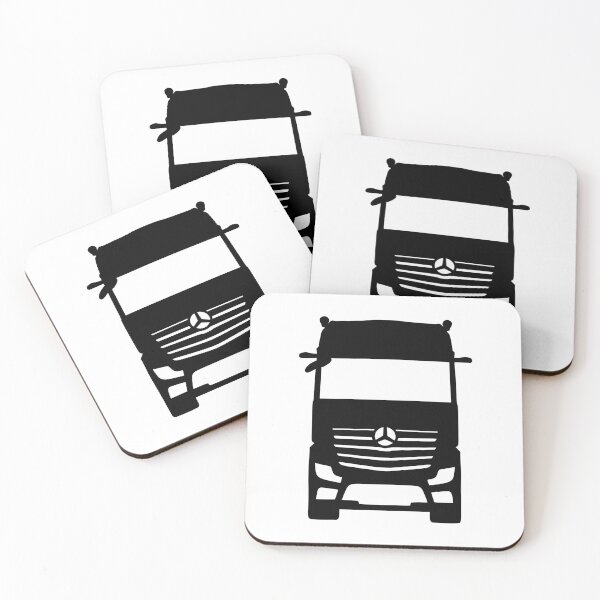 Item preview, Mercedes Actros MB5 black silhouette designed and sold by EdimDesign.