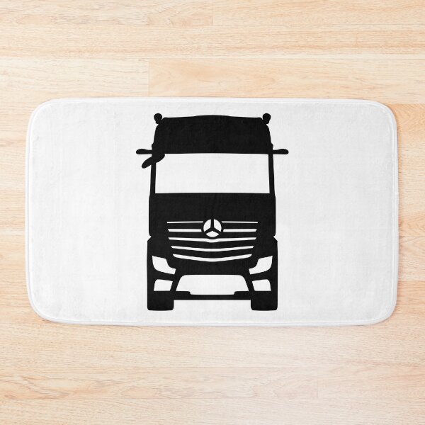 Item preview, Mercedes Actros MB5 black silhouette designed and sold by EdimDesign.