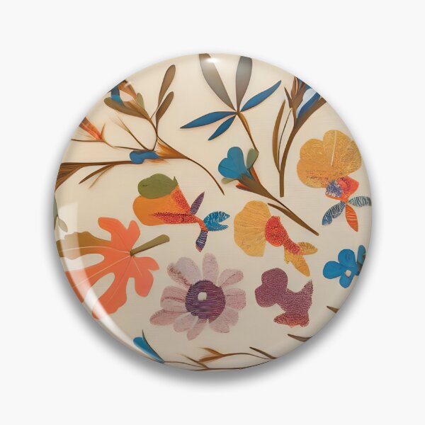 Aperçu de l'œuvre Fleurs et feuilles pressées créée et vendue par Dana Roper.