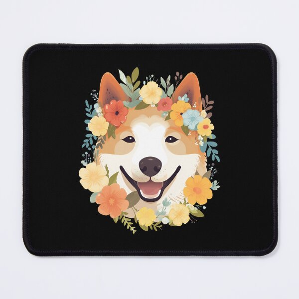 Item preview, Cute Samoyed Flower Design designed and sold by MysteriousJ.