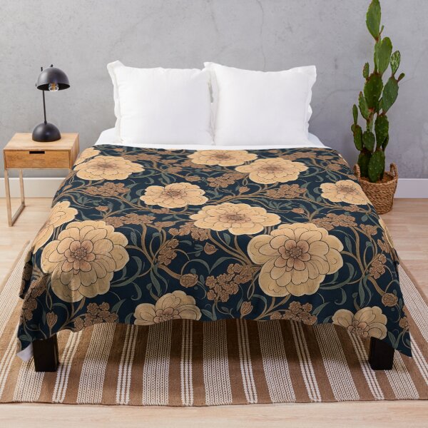 Item preview, Floral botanical pattern designed and sold by VonKalt.