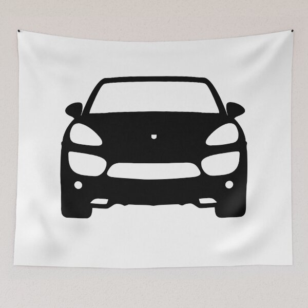 Item preview, Porsche Cayenne black silhouette designed and sold by EdimDesign.