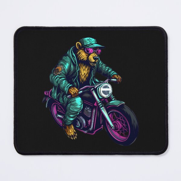 Item preview, Biker Bear designed and sold by hamishby.