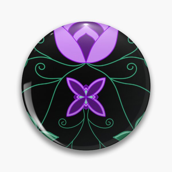 Item preview, Purple Floral designed and sold by Niibidoon.