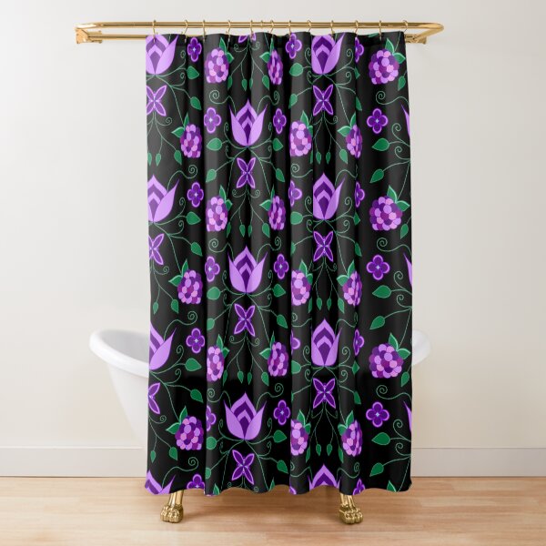Item preview, Purple Floral designed and sold by Niibidoon.