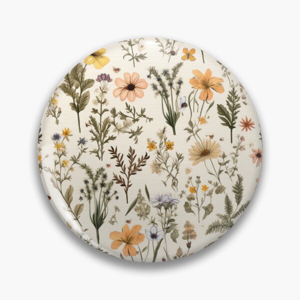 Item preview, Beautiful wild flowers pattern  designed and sold by florallover444.