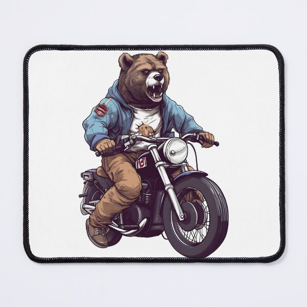 Item preview, Biker Bear designed and sold by hamishby.
