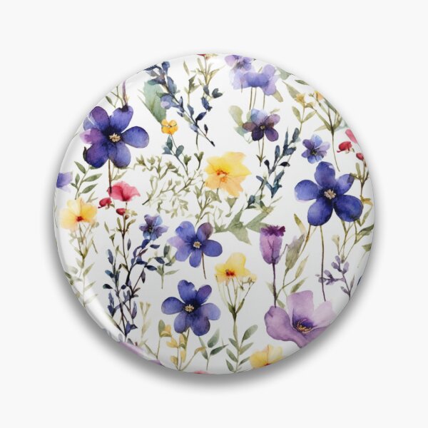 Item preview, Beautiful wild flowers pattern  designed and sold by florallover444.