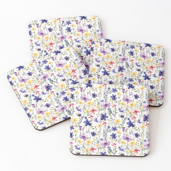 Item preview, Beautiful wild flowers pattern  designed and sold by florallover444.