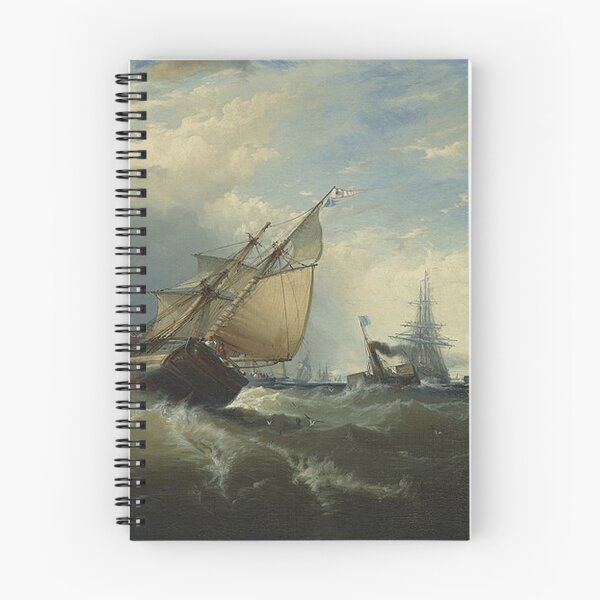 Item preview, Off Sandy Hook by Edward Moran designed and sold by tomorrowsart.