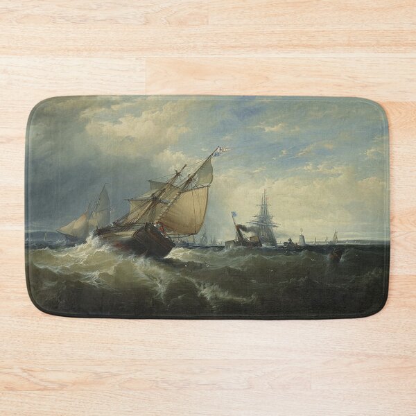 Item preview, Off Sandy Hook by Edward Moran designed and sold by tomorrowsart.