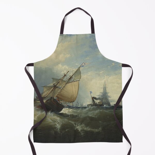 Item preview, Off Sandy Hook by Edward Moran designed and sold by tomorrowsart.