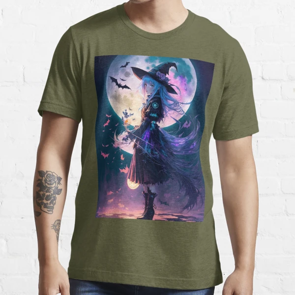 Witch Anime Girl | Essential T-Shirt