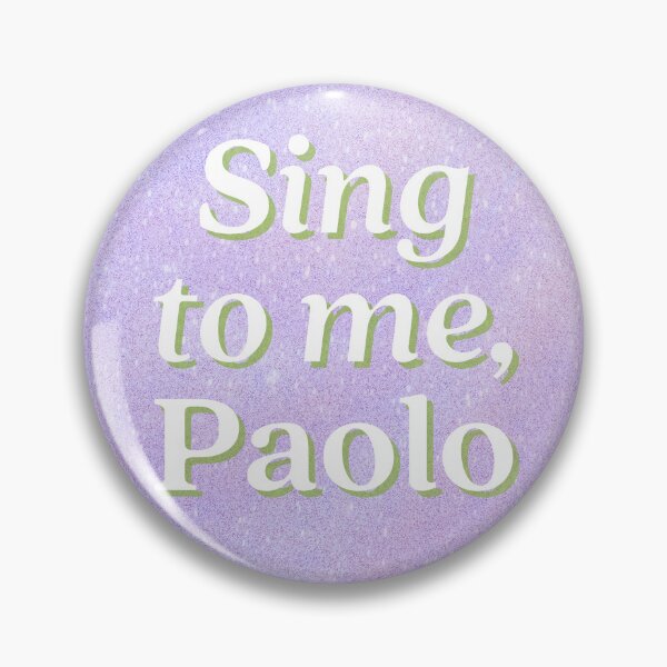Item preview, Sing to me, Paolo designed and sold by okaykelley.