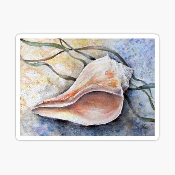 Whelk on the Shore Sticker