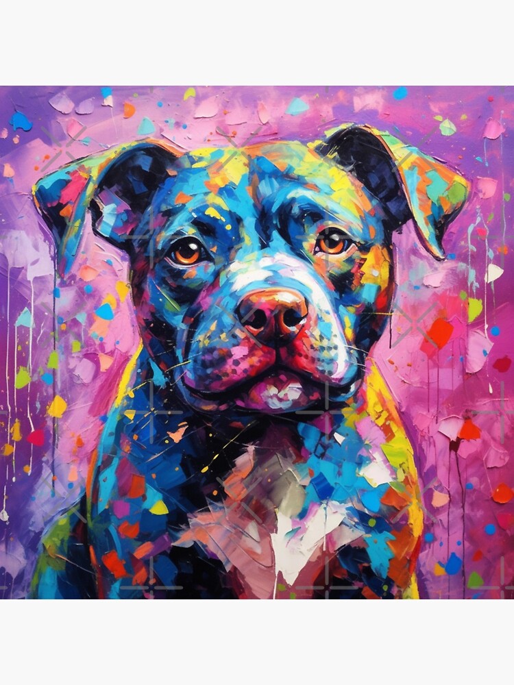 Staffy painting store