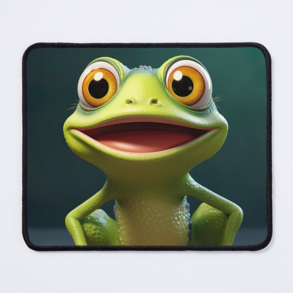 Item preview, Cute Cartoon Frog Artwork - Whimsical and Delightful Illustration for Frog Fans designed and sold by DoPrint.