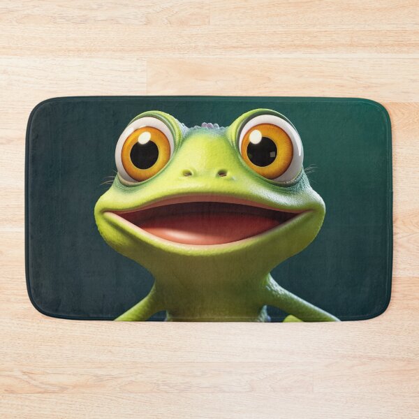Item preview, Cute Cartoon Frog Artwork - Whimsical and Delightful Illustration for Frog Fans designed and sold by DoPrint.