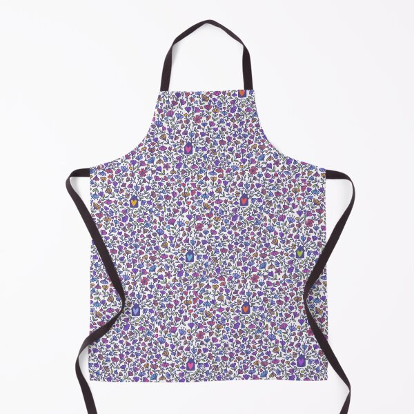 Item preview, House with line art flowers surrounding it designed and sold by Stephanie McRae.
