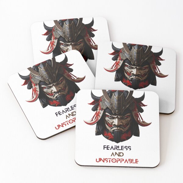 Item preview, Unleash Your Fearless & Unstoppable Power with our Captivating Samurai Mask T-Shirt! designed and sold by QuotesUnleashed.