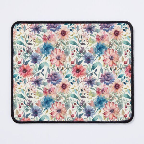 Item preview, Beautiful watercolour wild flowers pattern designed and sold by florallover444.