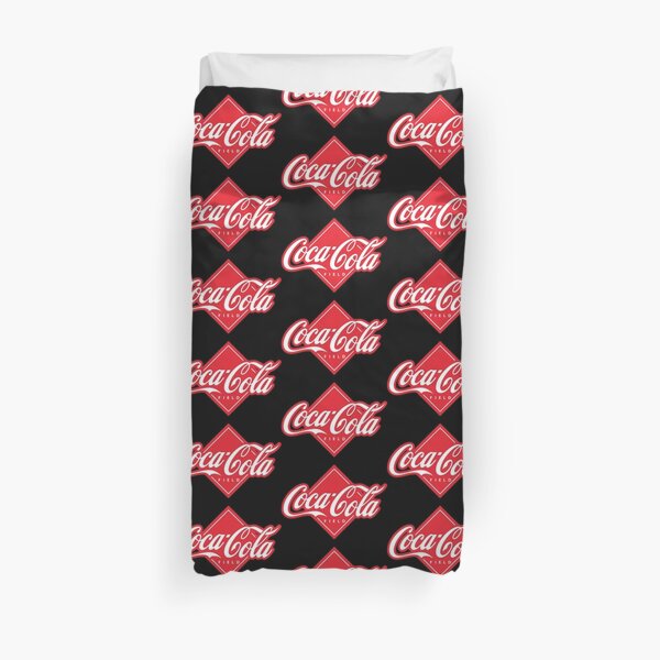 Coca-Cola Field Logo Duvet Cover