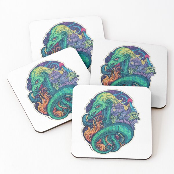 Item preview, Green underwater dragon monster designed and sold by justredbubble1.