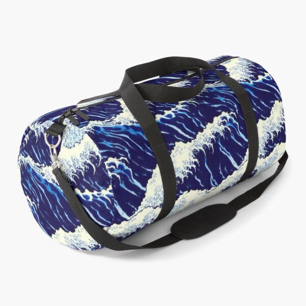 Item preview, Vintage blue wave japanese designed and sold by artbyvourneen.