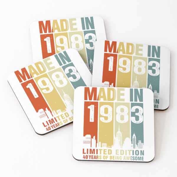 Item preview, 40th Birthday Made In 1983 Limited Edition designed and sold by pparkapprel277.