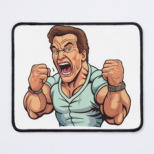 Item preview, Arnold Schwarzenegger: Pumping iron - motivational cry designed and sold by justredbubble1.