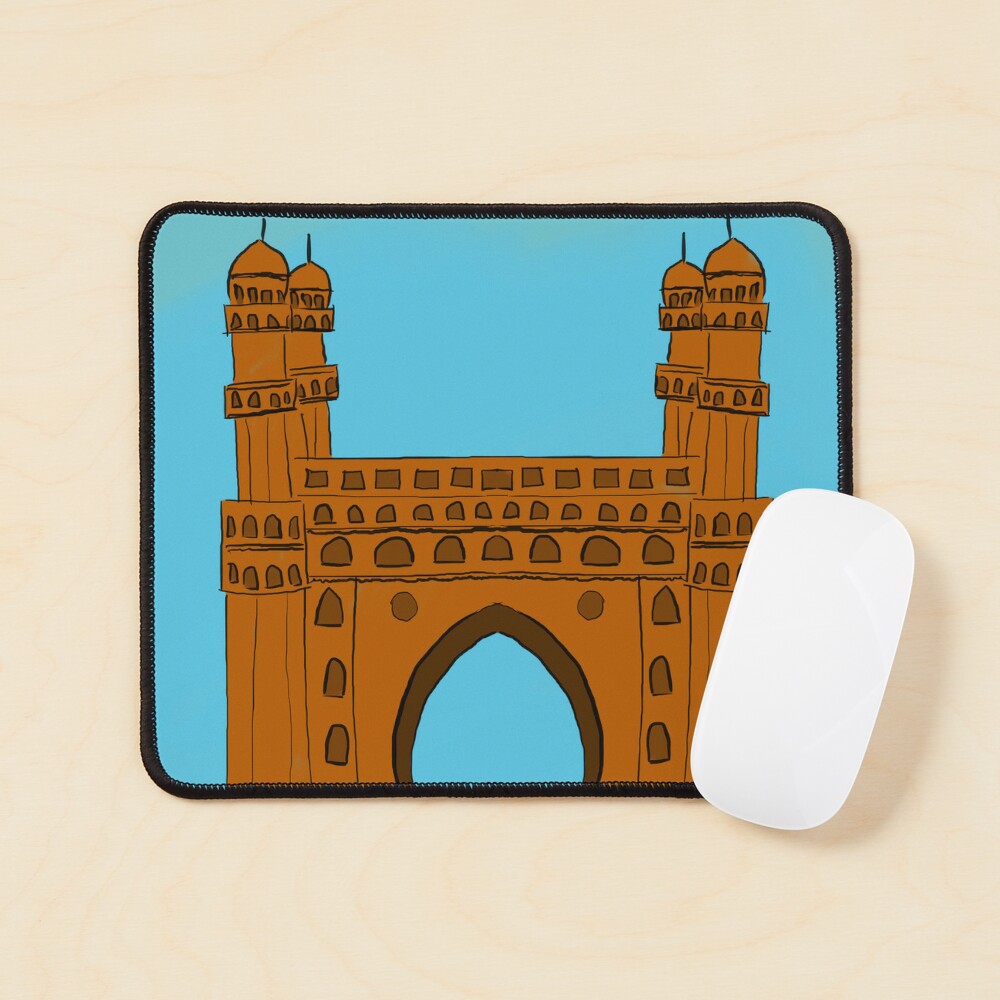 How to draw Verry easy Charminar? Hyderabad - YouTube