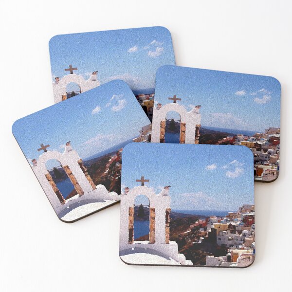 Item preview, A Church In Santorini - Photo Art designed and sold by well3eyond.