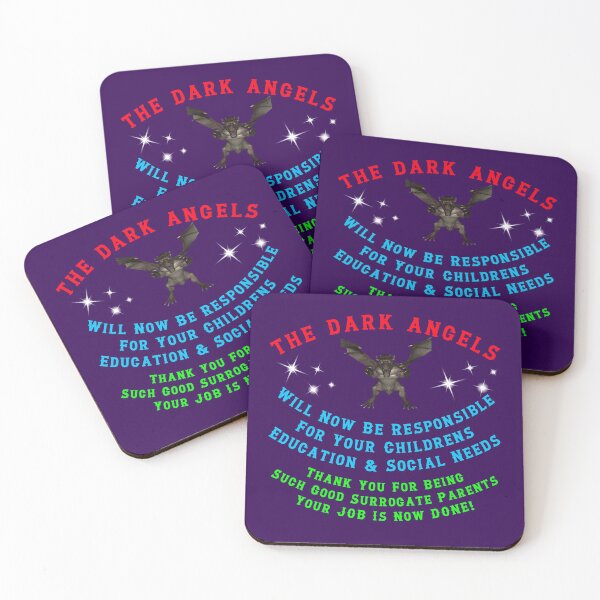 Item preview, The Dark Angels Are Now Your Childs Carer designed and sold by alien almanac.