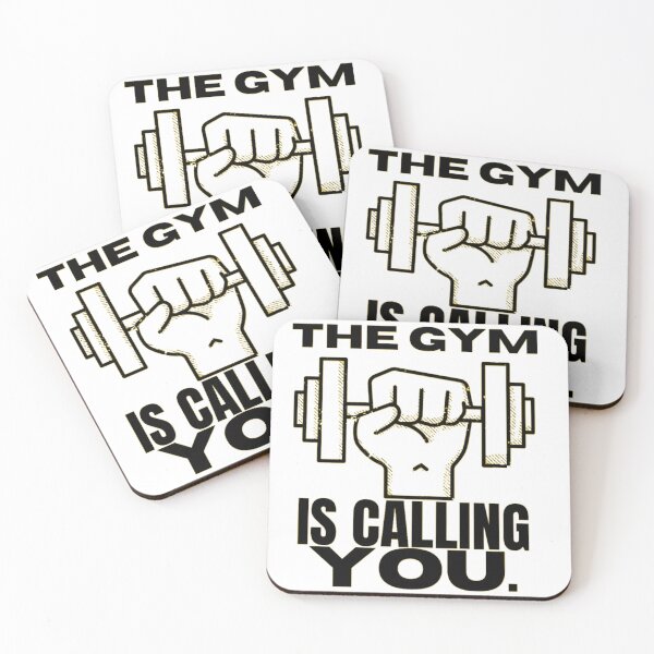 Aperçu de l'œuvre LA GYM VOUS APPELLE, Motivation, gym, musculation, fitness, musculation, citations, créée et vendue par Misnrays93.