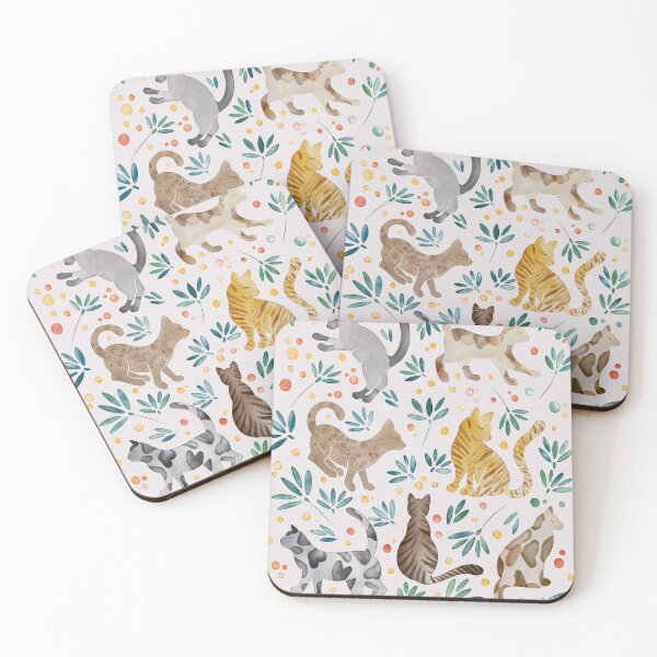 Item preview, Playful Cats Print designed and sold by TeraLynne.