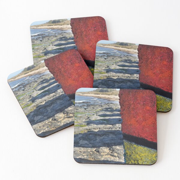 Item preview, Rubic Cube painted on a WWII tank defence block - Bamburgh, UK designed and sold by Richard Flint.