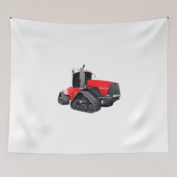 Item preview, Big red caterpillar tractor isolated on white designed and sold by goceris.