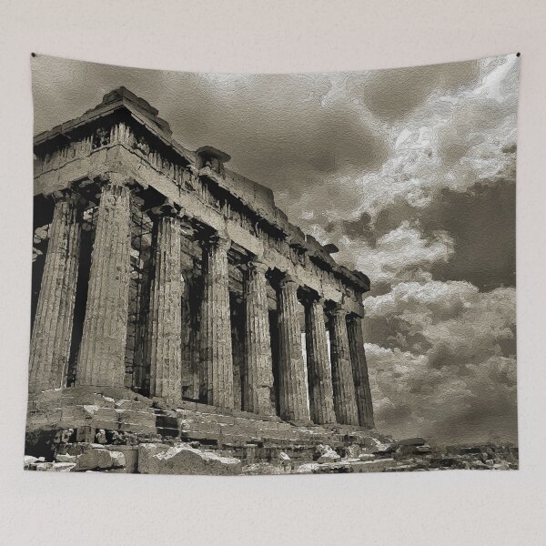 Item preview, Ruins In Athens - Photo Art designed and sold by well3eyond.
