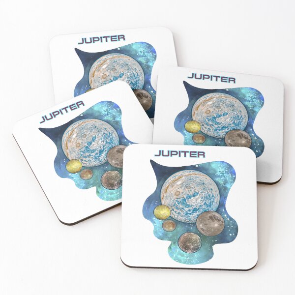 Item preview, Solar System, Jupiter - The king of the planets and its moons  designed and sold by miskaralise.
