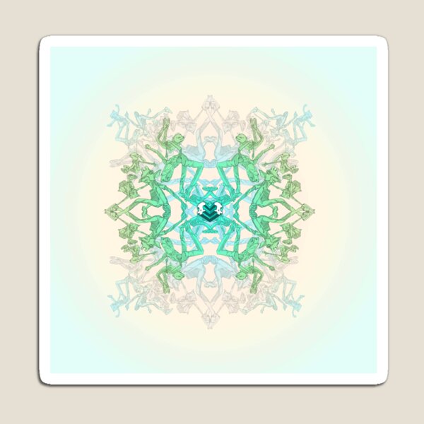 Parkour Mandala Magnet