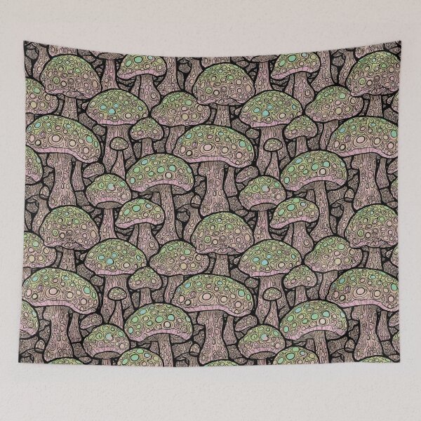 Item preview, Psychedelic mushroom designed and sold by artbyvourneen.
