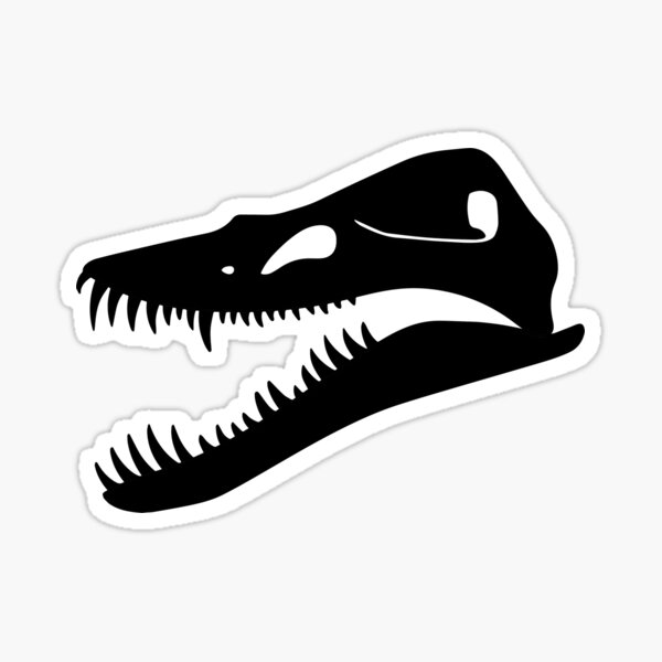 Item preview, Styxosaurus skull - black designed and sold by Skeleton Crew.