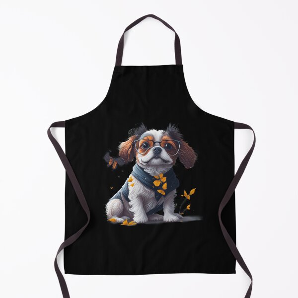 Artikelvorschau, Pawsome Style: Modischer Hund mit Brille und Schmetterlingsanhänger entworfen und verkauft von hudaG.