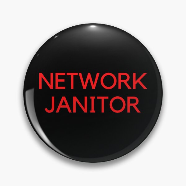 Item preview, Network Janitor designed and sold by EmeraldBridge.