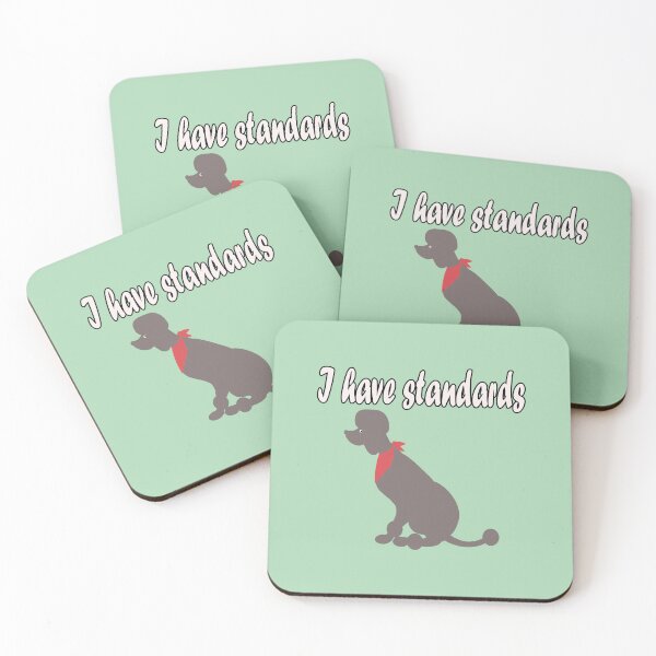 Item preview, I Have Standard Poodle designed and sold by zibziby.