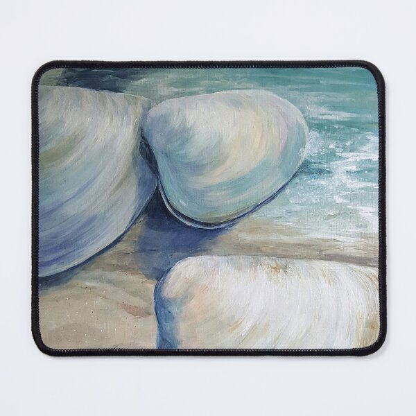 Item preview, Clam Shells on Revere Beach designed and sold by Heather Stivison Art.