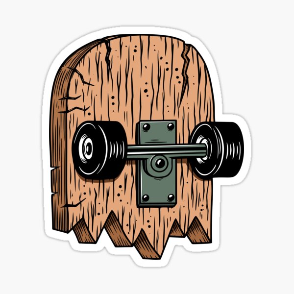 Item preview, Illustration of broken skateboard.  designed and sold by Vectorhight.