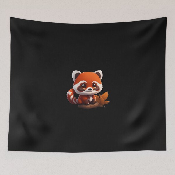Item preview, Very Cute Redpanda Chibi Art Design designed and sold by ChibiArtline.